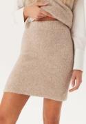 VILA Viabby Knit Skirt Natural Melange S