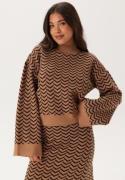 VILA Vilina Knit Pullover Tigers Eye L