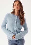 BUBBLEROOM Bouclé Cardigan Light blue XS