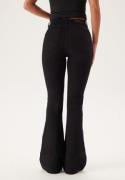 BUBBLEROOM High Flare Superstretch Jeans Black 34