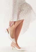 Steve Madden Kari Slingback White Patent 37