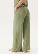 VILA Vijosa Hw Wide Pants - Noos Oil Green 42