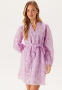 VILA Visine L/S Short Dress Winsome Orchid 36