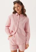 TOMMY JEANS Tjw Rlx Linen Shirt Th3 Precious Pink/STRIPE L