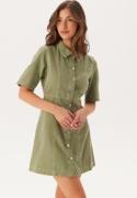 Pieces Onlsilla 2/4 SHORT BUTTON DRES Mermaid S