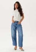 ONLY Onlhorseshoe Mw Barrel Pleat D Medium Blue Denim  27/32