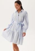 GANT Reg Classic Poplin Striped Dre Fresh Blue 42