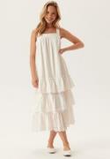 VERO MODA Vmpeach Sl 7/8 DRESS DRESS DRE Cloud Dancer S