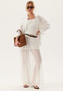 VERO MODA Vmnelda Hw Long Lace Skirt Snow White S