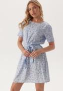 Pieces Pcnya SS Short Dress Cashmere Blue AOP:FLOWER S