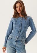 ONLY Onlgina Tailored Jacket Dnm Light Blue Denim L