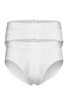 Dovre Brief 2-Pack Gots Underbukser Y-front Briefs White Dovre