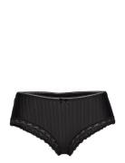 Micro-Pants Trusser, Tanga Briefs Black Schiesser