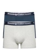 2-Pack Underwear - Gots/Vegan Boxershorts Multi/patterned Knowledge Co...