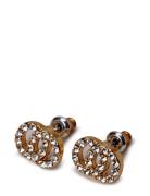 Victoria Crystal Earrings Accessories Jewellery Earrings Studs Gold Pi...