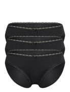 - Naomi-3Pp Brief Trusser, Tanga Briefs Black Dorina