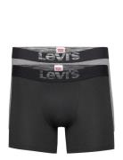 Levis Men Optical Illusion Boxer Brief Organic Co 2P Boxershorts Multi...