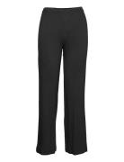 Wide Leg Pant Pyjamasbukser Hyggebukser Black Calvin Klein