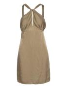 Line Short Dress 12887 Kort Kjole Khaki Green Samsøe Samsøe