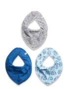 Bandana Bib Boy -Aop  Baby & Maternity Care & Hygiene Dry Bibs Blue Pi...