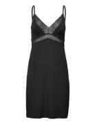 Jazz Slipdress Nattøj Black Femilet