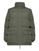 Emilia Puffer Jacket Foret Jakke Green Noella