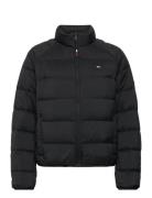 Tjw Light Down Jacket Foret Jakke Black Tommy Jeans