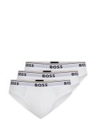 Brief 3P Power Underbukser Y-front Briefs White BOSS