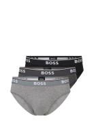 Brief 3P Power Underbukser Y-front Briefs Black BOSS