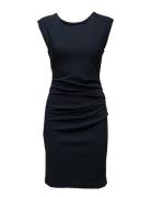 India Round-Neck Dress Kort Kjole Navy Kaffe