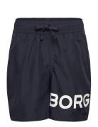 Borg Swim Shorts Badeshorts Navy Björn Borg