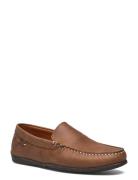 Plain Driving Loafer Lth Marstrand Loafers Flade Sko Brown Marstrand