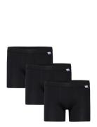 3-P Bamboo Boxer Boxershorts Black Frank Dandy