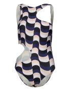 Modern Take Cut-Out Piece Badedragt Badetøj Black Seafolly