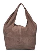 Suede Dalliea Bag Bags Totes Brown Becksöndergaard