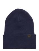 Essential Beanie Accessories Headwear Beanies Navy Lee Jeans