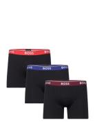 Boxerbr 3P Power Boxershorts Black BOSS