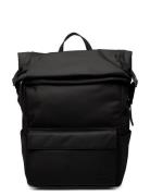 Multi Pckt Nylon Flap Bp Rygsæk Taske Black Calvin Klein