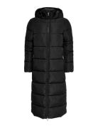 Onlanna X Long Hood Puffer Coat Otw Foret Jakke Black ONLY