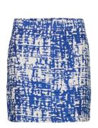 Aqua Short Skirt Kort Nederdel Blue Lollys Laundry