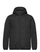 Puffer Jacket W?.Hood Foret Jakke Black Lindbergh