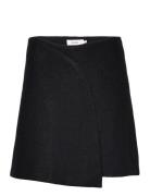 Busseto Skirt Kort Nederdel Black Stylein