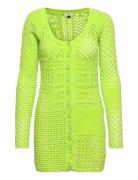 Faye Lemongrass Kort Kjole Green EYTYS