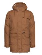 Workwear Hooded Parka Parka Jakke Brown Superdry