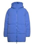 Slffraya Puffer Jacket B Foret Jakke Blue Selected Femme