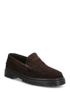 Austin Loafers Flade Sko Brown Playboy Footwear