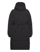 Hana Drawstring Coat 14887 Foret Jakke Black Samsøe Samsøe