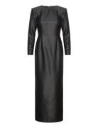 Kaamos Maxi Dress Maxikjole Festkjole Black Hálo