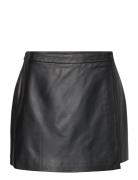 Billie Skirt Kort Nederdel Black MAUD