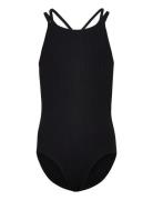 Swimsuit Bg Rib Badedragt Badetøj Black Lindex